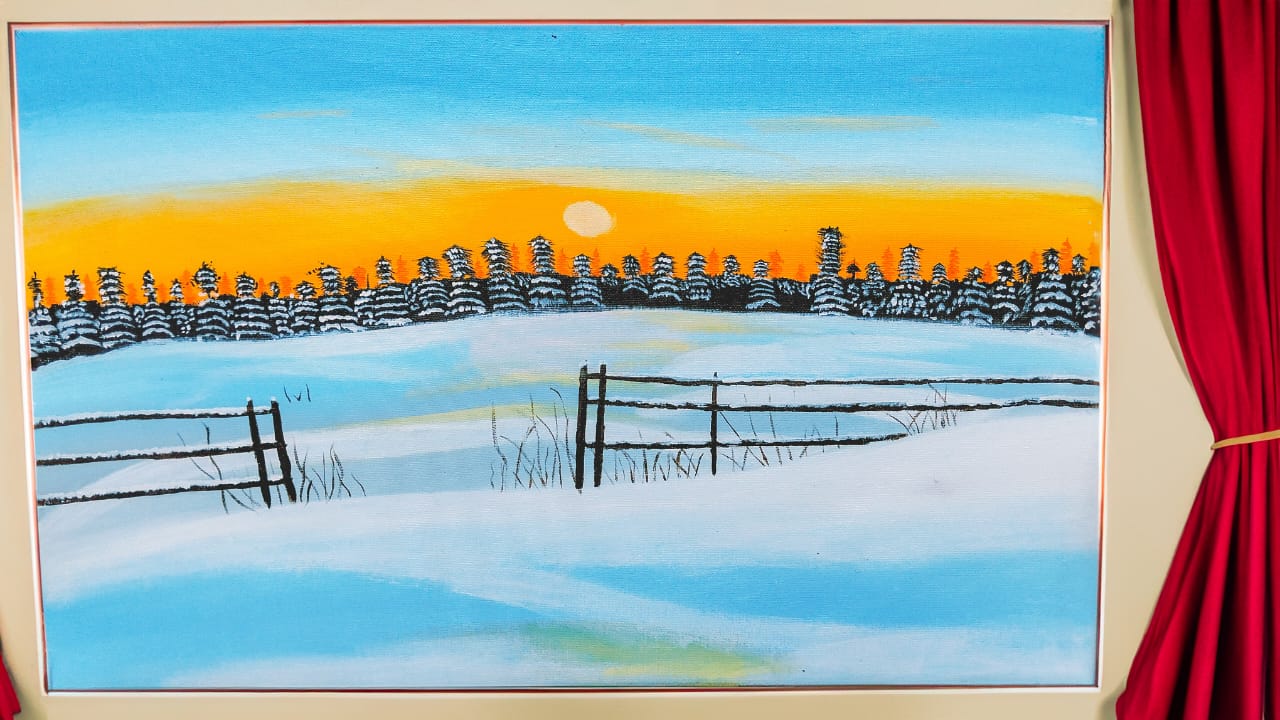 Snowy landscape 